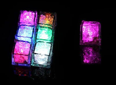 6/12PCS Baby Bath Bathtub LED Light Up Toys Colorful Waterproof Glowing Bath Toys for Boys Girls Infant Birthday Xmas Gift by Smarsty