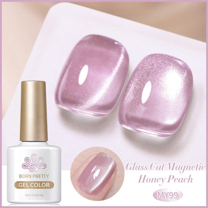 Born Pretty Rainbow Purple Magnetic Gel Nail Polish 10ml - Smarsty