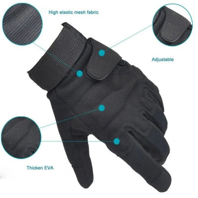 Tactical Full Finger Gloves for Hunting and Riding - Smarsty
