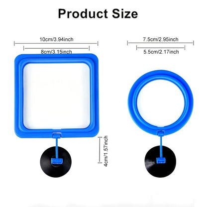 Portable Aquarium Fish Feeding Ring with Suction Cups - Smarsty