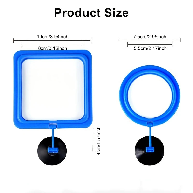 Portable Aquarium Fish Feeding Ring with Suction Cups - Smarsty