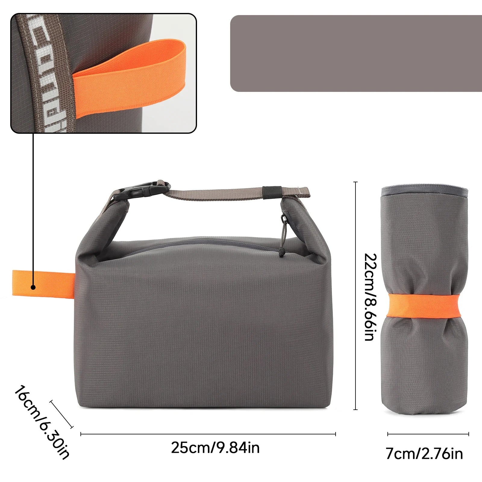 Insulated Lunch Bag Keeps Meals Fresh Portable Bento Pack - Smarsty