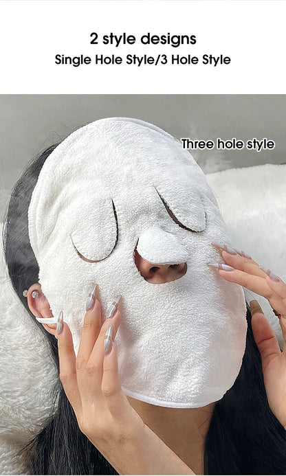 Soft Skin-Friendly Hot Compress Towel for Face Care - Smarsty