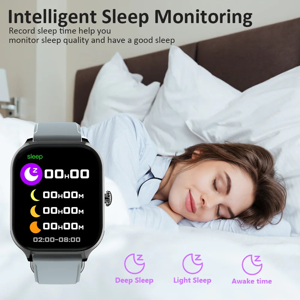 LAXASFIT H9 Smart Watch with Heart Rate Tracking - Smarsty