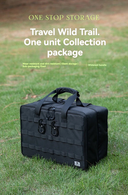 CAMPINGMOON BK-46 Large Capacity Storage Bag Camping IGT Module Collection Storage Bag Outdoor Tactical Packaging Kit by Smarsty