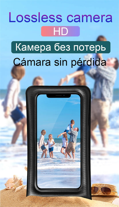 Smarsty IP68 Universal Waterproof Phone Case With Clear Touch -