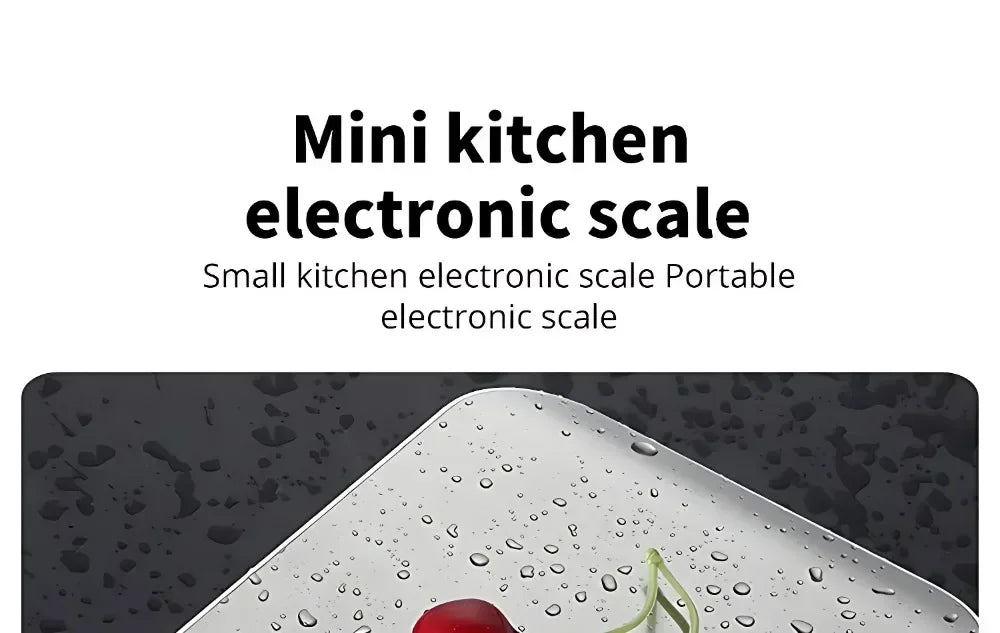 5kg/1g Digital Kitchen Scale LED Stainless Steel High-precision Electronic Scales Home Jewelry Food Weighing Baking Tools