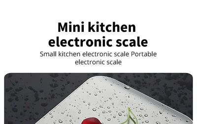 5kg/1g Digital Kitchen Scale LED Stainless Steel High-precision Electronic Scales Home Jewelry Food Weighing Baking Tools by Smarsty