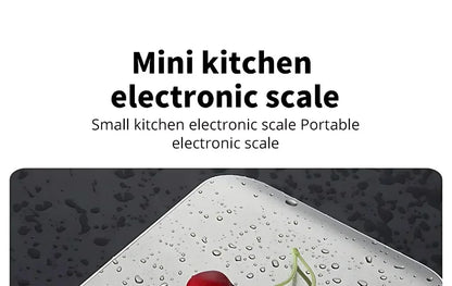 5kg/1g Digital Kitchen Scale LED Stainless Steel High-precision Electronic Scales Home Jewelry Food Weighing Baking Tools