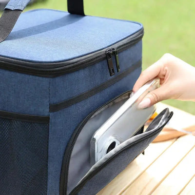 Large Capacity Insulated Lunch Backpack With Leak Proof - Smarsty