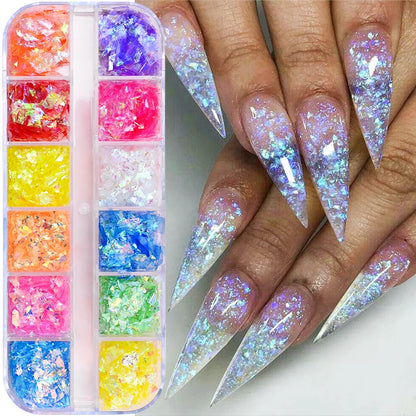 Ocean Gold Nail Art Charms for Stunning Manicure - Smarsty