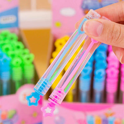 10-30PC Mini Cute Bubble Empty Tube Toy Kids Birthday Party Favors School Gifts Wedding Guests Souvenirs Pinata Rewards for Kids - Smarsty