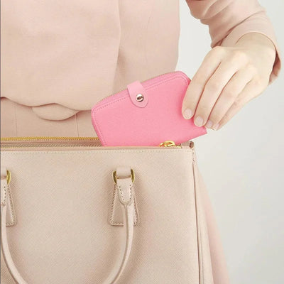 9cm Fashion Leather Bag Buckle Handmade Buttons Wallet Hasp Clasp Buckle Card Pack Buckle for DIY Handbag Accessories - Smarsty