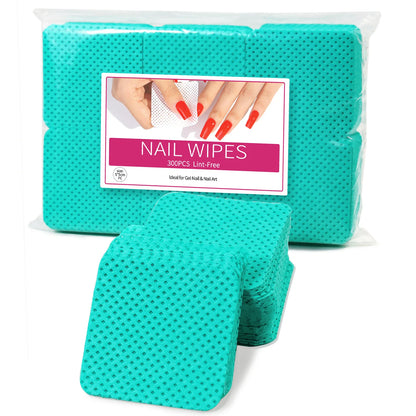 300 Pcs Lint Free Cotton Nail Polish Remover Wipes - Smarsty