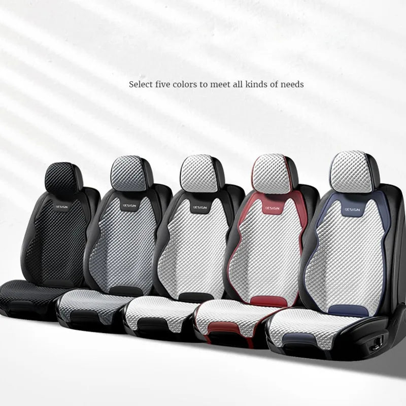 Ice Silk Car Seat Cushion With Ventilation For Comfort - Smarsty