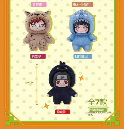 EAKI Naruto Blind Box Shippuden Party Series Uzumaki Stuffed Plush Figure Bag Pendant Ornament Doll Toy Collection Birthday Gift - Smarsty