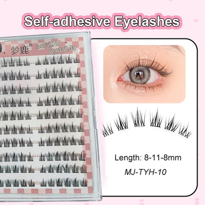 Self Adhesive Cluster Lashes for Effortless Application - Smarsty