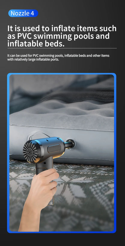 Rechargeable Portable Air Duster 50000RPM for Keyboard