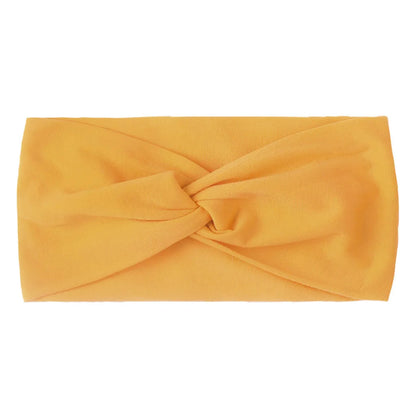Candy Color Knotted Baby Girl Headband Soft Elastic - Smarsty