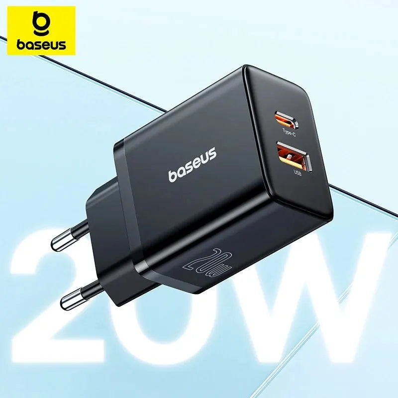 Compact 20W USB C PD Fast Charger For iPhone Android - Smarsty