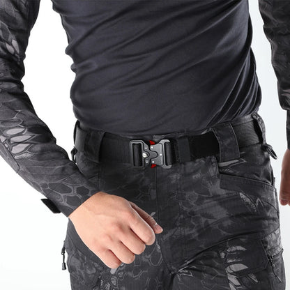 Tactical Canvas Belt Mens Military Outdoor Waistband - Smarsty