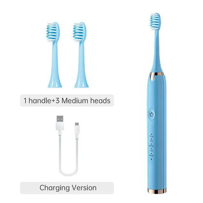 Tongwode Electric Sonic Toothbrush for Deep Cleaning and Whitening - Smarsty