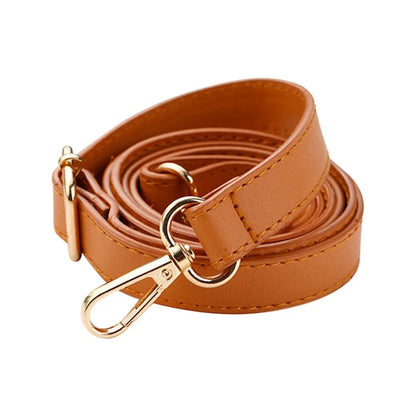 Fashion PU Leather Bag Handle Replacement Bags Strap 130cm Adjustable Shoulder Bag Strap Handbag Belts Bag Parts Accessories