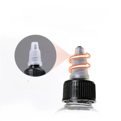 Plastic Dropper Bottles with Twist Top Cap for Juices - Smarsty