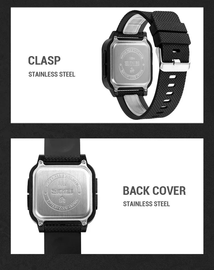 Skmei 1894 Military Waterproof Digital Watch for Men - Smarsty