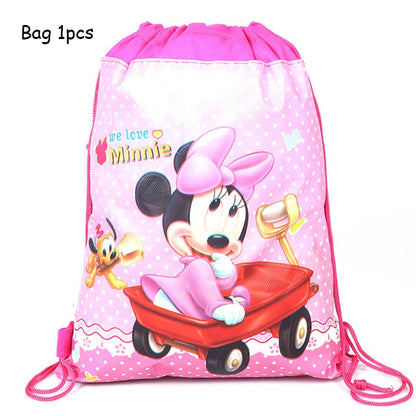 Minnie Mouse Birthday Party Disposable Tableware Set - Smarsty