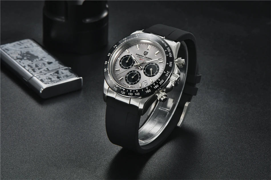 PAGANI DESIGN Men's Waterproof Chronograph Quartz Watch - Smarsty