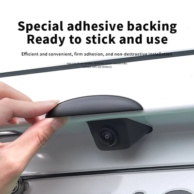 Car Reversing Rear Camera Rain Cover ABS Rain-Proof Car Reverse Camera Rain Shade Cover Waterproof Shield Car Exterior Accessory - Smarsty