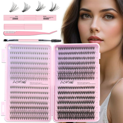 DIY False Eyelashes with Application Tools for All Styles - Smarsty