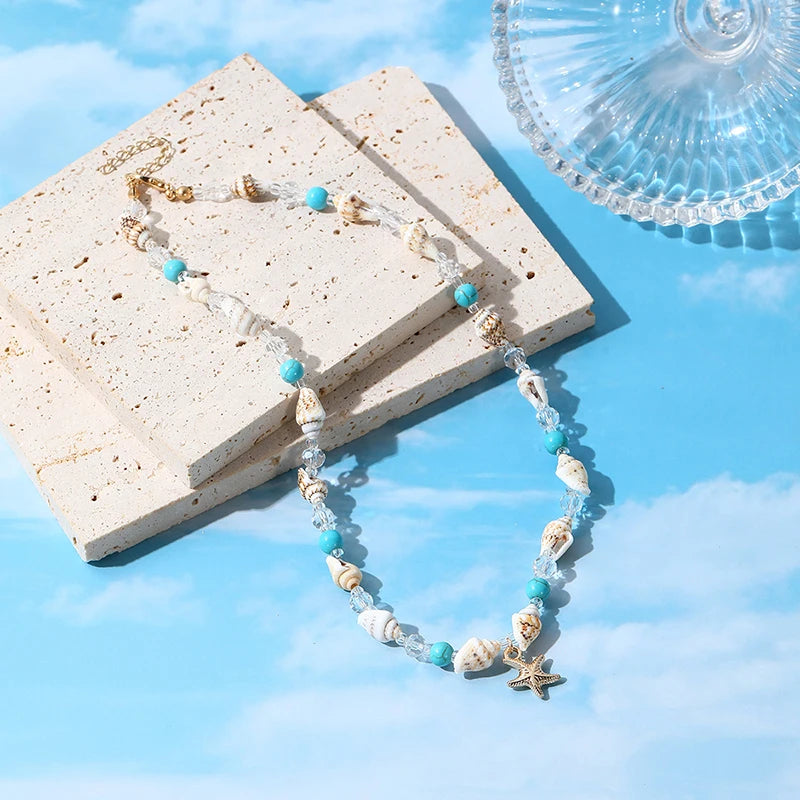 Bohemian Starfish Bracelet for Women Beach Jewelry - Smarsty