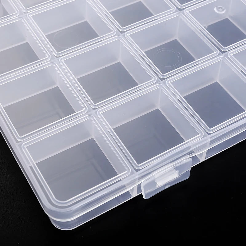 Clear Plastic Jewelry Organizer Box for Easy Storage - Smarsty