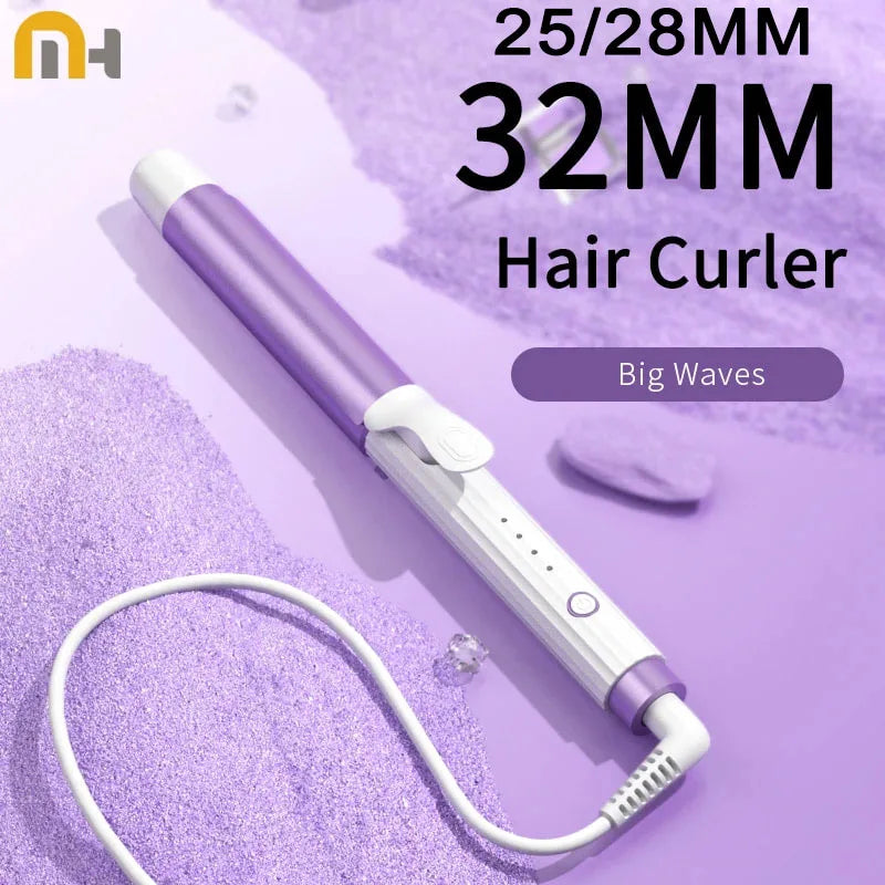 Large Volume Hair Curler with Negative Ion Technology - Smarsty