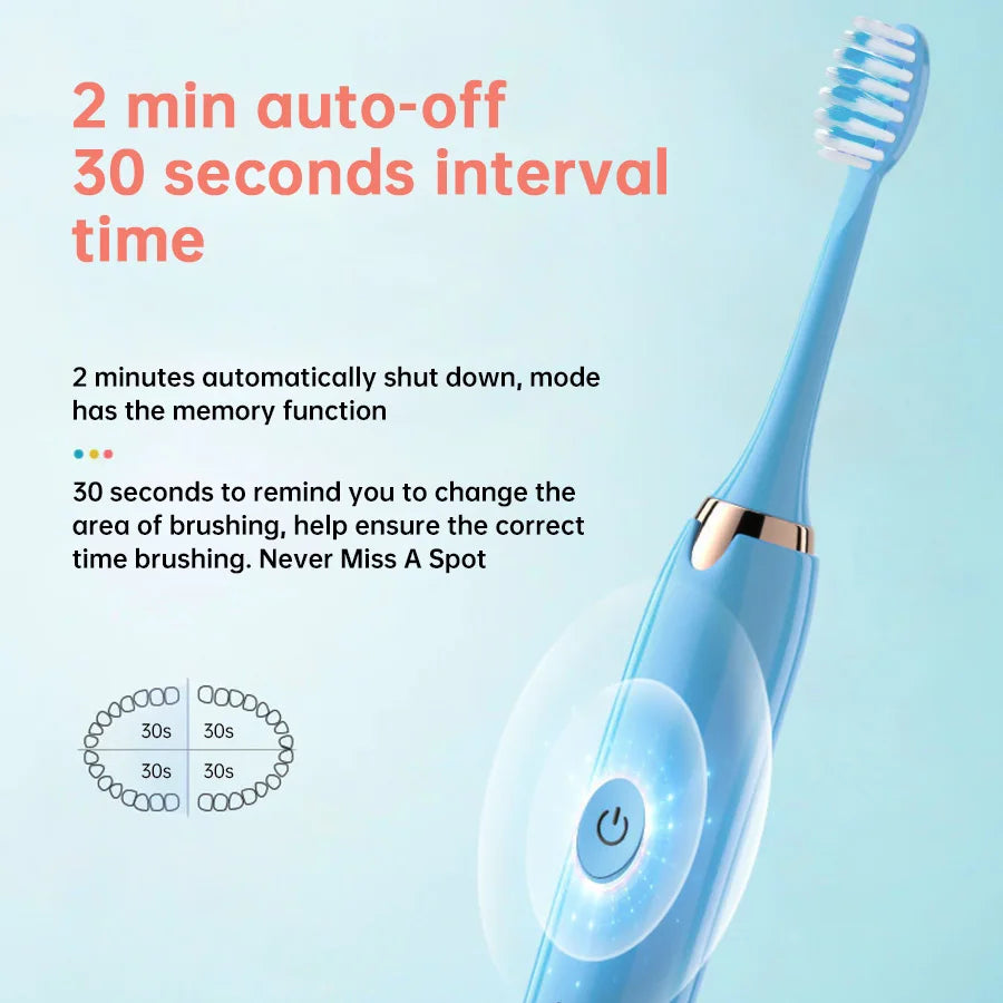 Tongwode Smart Wireless Electric Toothbrush for Deep Cleaning - Smarsty