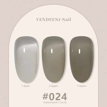 Vendeeni 24 Colors Jelly Gel Nail Polish Set - Smarsty