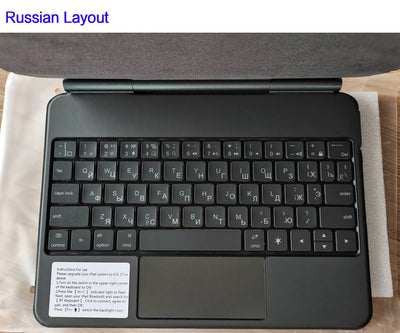 Magic Keyboard for iPad 11th Gen Backlit Magnetic Folio - Smarsty