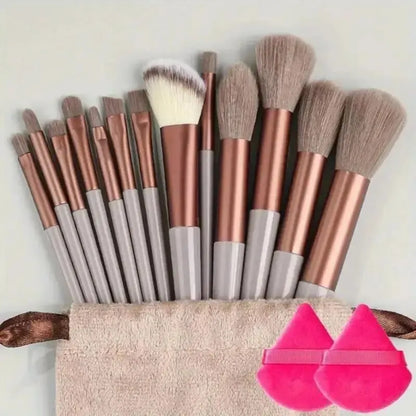 Professional Soft Fluffy Makeup Brush Set for Flawless Application - Smarsty