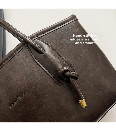 PU Leather Shoulder Bag For Women Versatile Crossbody Tote - Smarsty