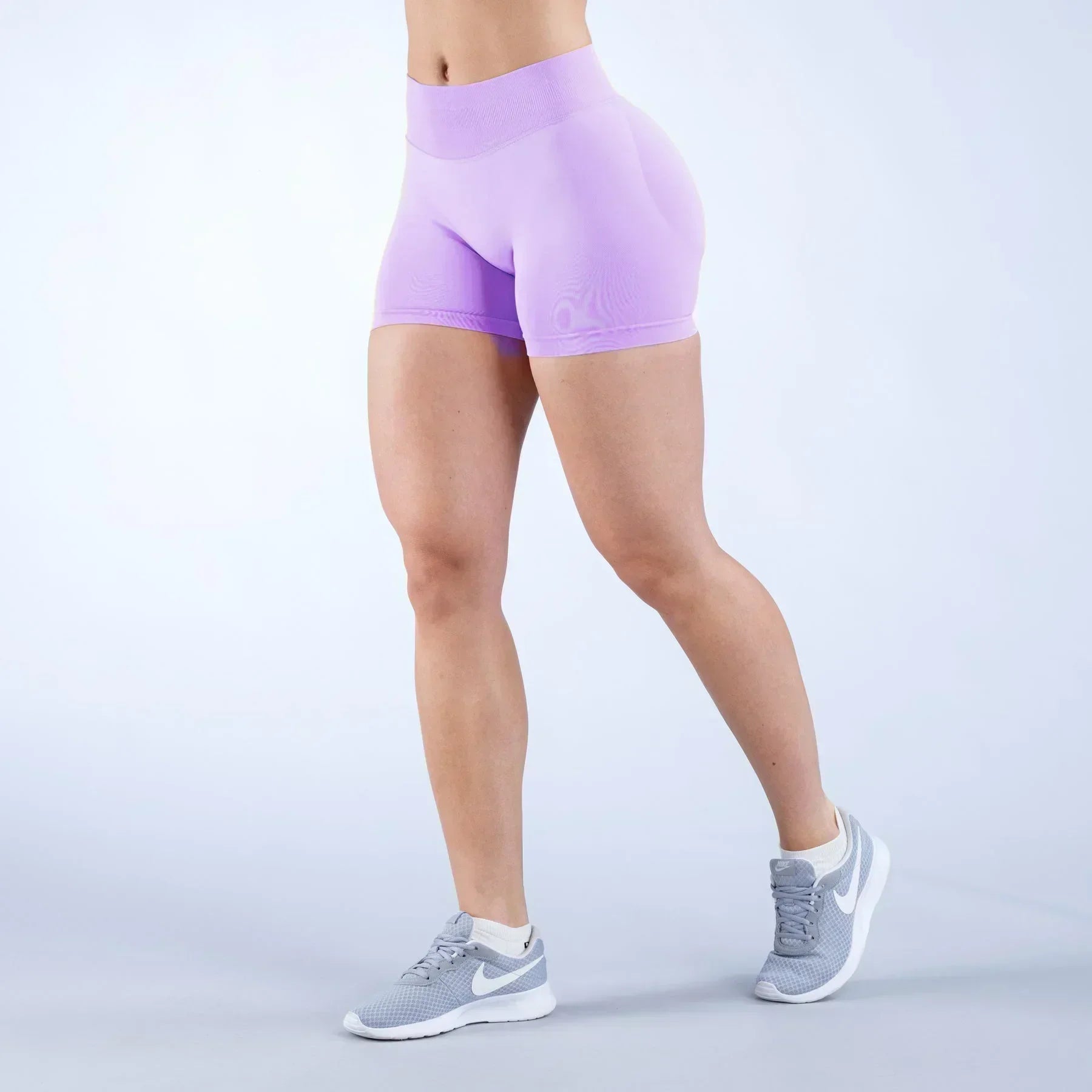 Summer High Waisted Yoga Shorts Fashionable and Sexy Running Fitness Pants Solid Color Yoga Leggings Customizable labels - Smarsty
