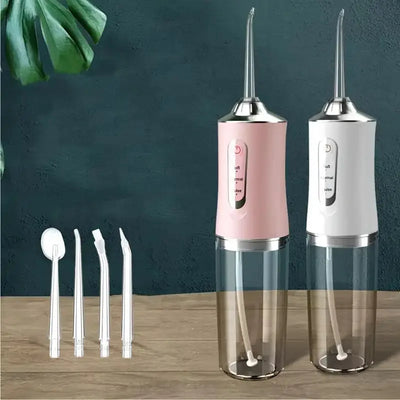 Electric Water Floss, Intelligent Chip, Precise Pressure Control, 360 Degree Rotating Nozzle, Tooth Cleaning Device - Smarsty