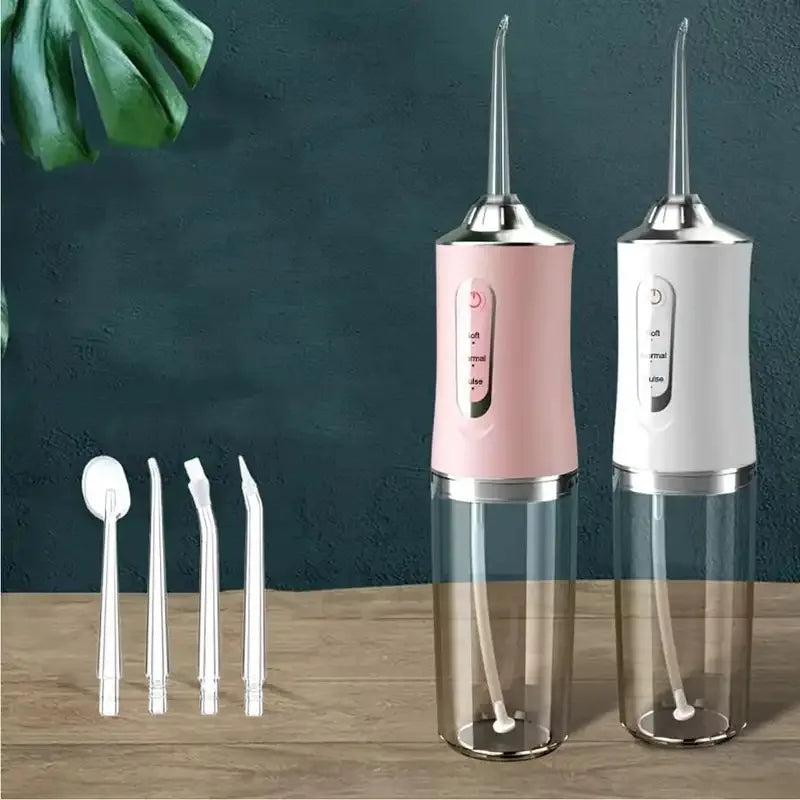 Electric Water Floss, Intelligent Chip, Precise Pressure Control, 360 Degree Rotating Nozzle, Tooth Cleaning Device - Smarsty