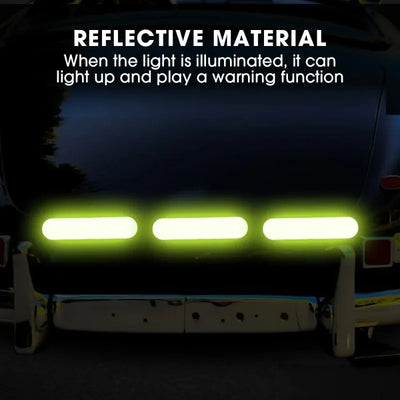 80-10PCS Helmet Safety Warning Reflective Stickers Strip Waterproof High Visibility Reflector Tape For Night Riding Walking Car by Smarsty
