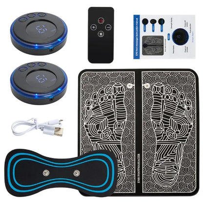 Electric Foot Massager Pad for Muscle Relaxation - Smarsty