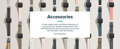 Fitbit Versa 2 Smartwatch with Heart Rate and Sleep Tracking - Smarsty