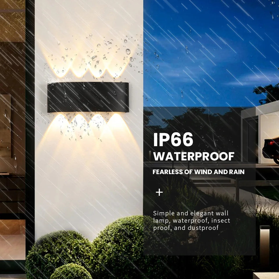 Waterproof LED Wall Lamp for Outdoor and Indoor Use - Smarsty