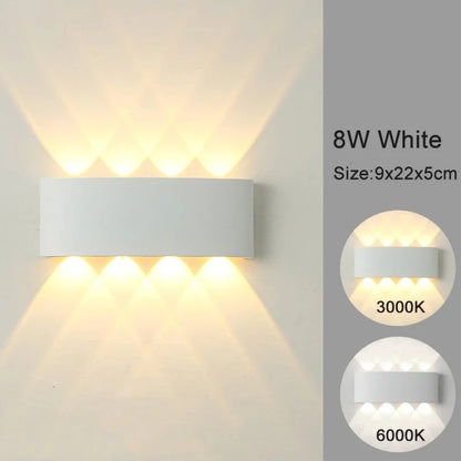 Modern LED Wall Sconces for Indoor Outdoor Lighting - Smarsty