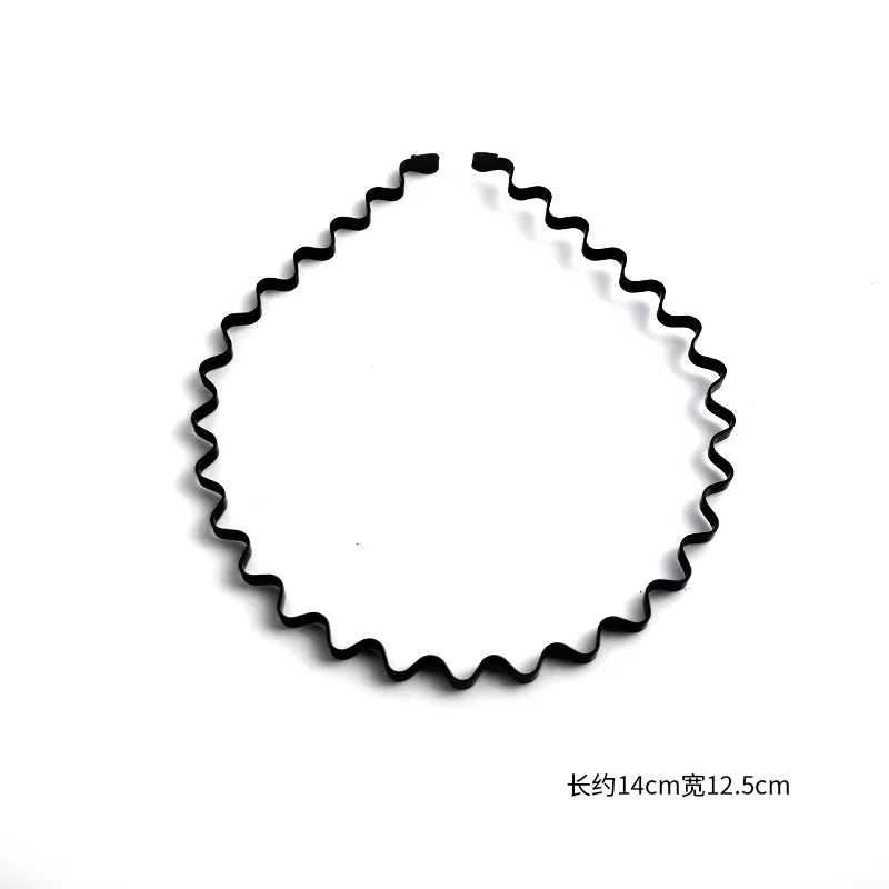 Unisex Alloy Hair Hoop Anti Slip Invisible Headband - Smarsty
